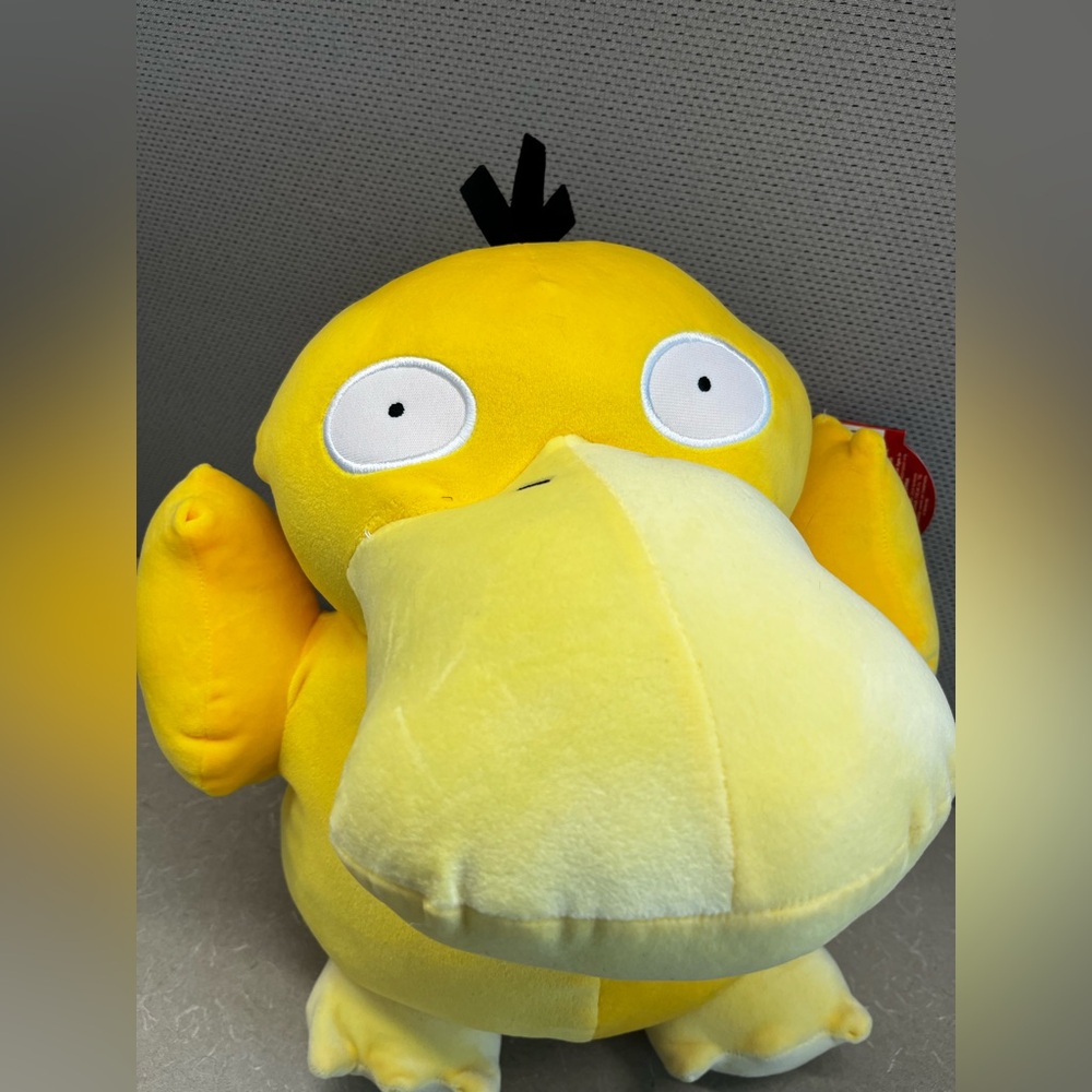 Pokémon Plush Bundle Psyduck 13” + Raichu Large Stuffed Animals - Picture 9 of 12